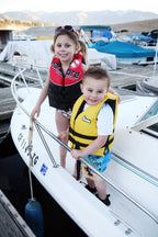 Child Life Jacket Vest For 30-50 Lbs. | Us Coast Guard Approved (Red, Child)