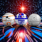 Ninostar Large Play Balls Set Of 3 - Fun Indoor And Outdoor Gift - Can Use For Play/Room Decor/Party Decor/Pool Inflatable Water