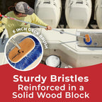 Shurhold 6 Nylon Extra Soft Bristles Deck Brush