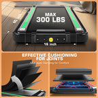 Ancheer 4 In 1 Under Desk Treadmill With Incline - 2S Folding/Max 300 Lb Capacity Walking Pad - Compact Electric Treadmill For H