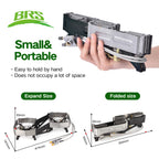 Brs-32 Portable Camping Stove, Foldable, Adjustable Control, And Carrying Case Included - Experience Hassle-Free Outdoor Cooking