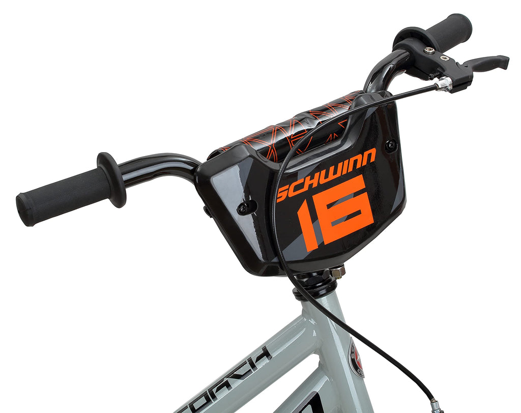 Schwinn Scorch Bike, 16 Inch Bike for Kids Ages 3-13, with Training Wheels or Adjustable Seat, Rear Coaster Brake & Front or Fro