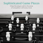 Best Choice Products Large 54 Inch Full-Size Foosball Table For Home, Game Room - Includes 2 Balls, 2 Cup Holders - Gray