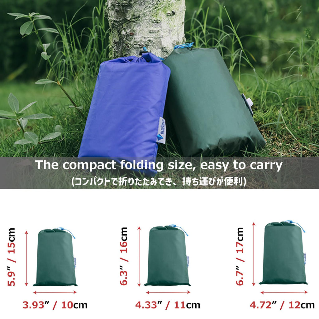 Azarxis Pocket Blanket Waterproof Beach Picnic Festival Mat Sandproof Ultralight Compact Portable Travel Tent Tarp Footprint She