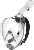 Cressi Baron Full Face Masks, Clear/Clear, S/M