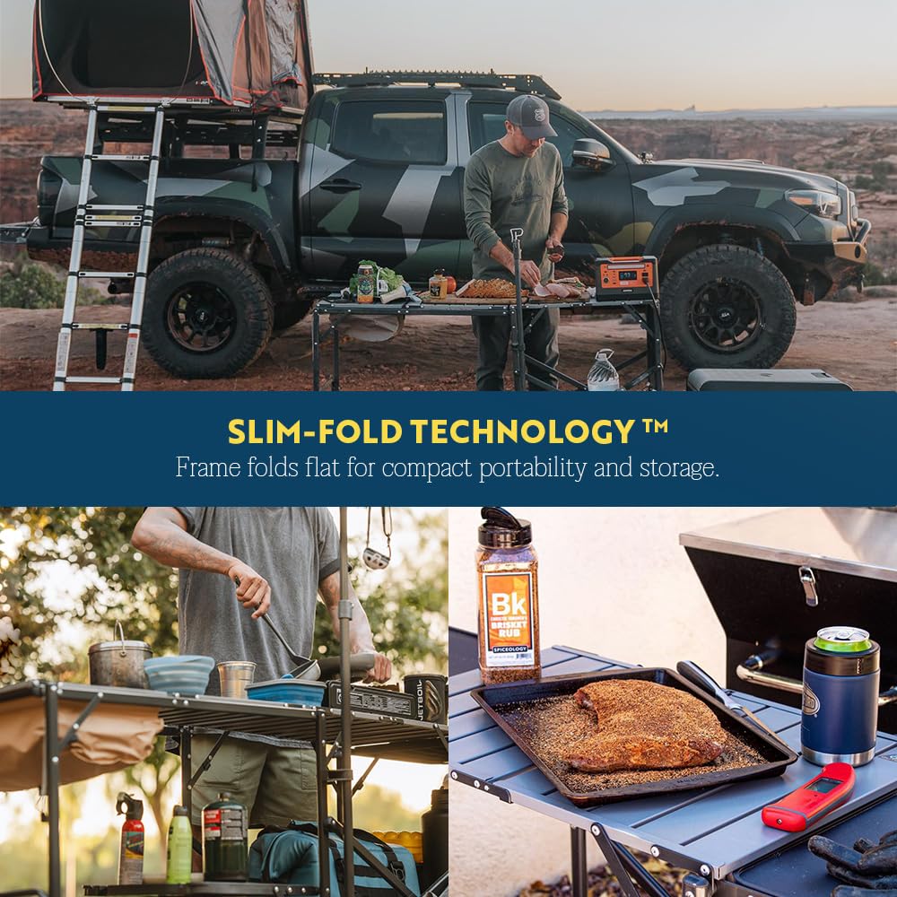 Gci Outdoor Master Cook Station, Portable Camp Kitchen Table