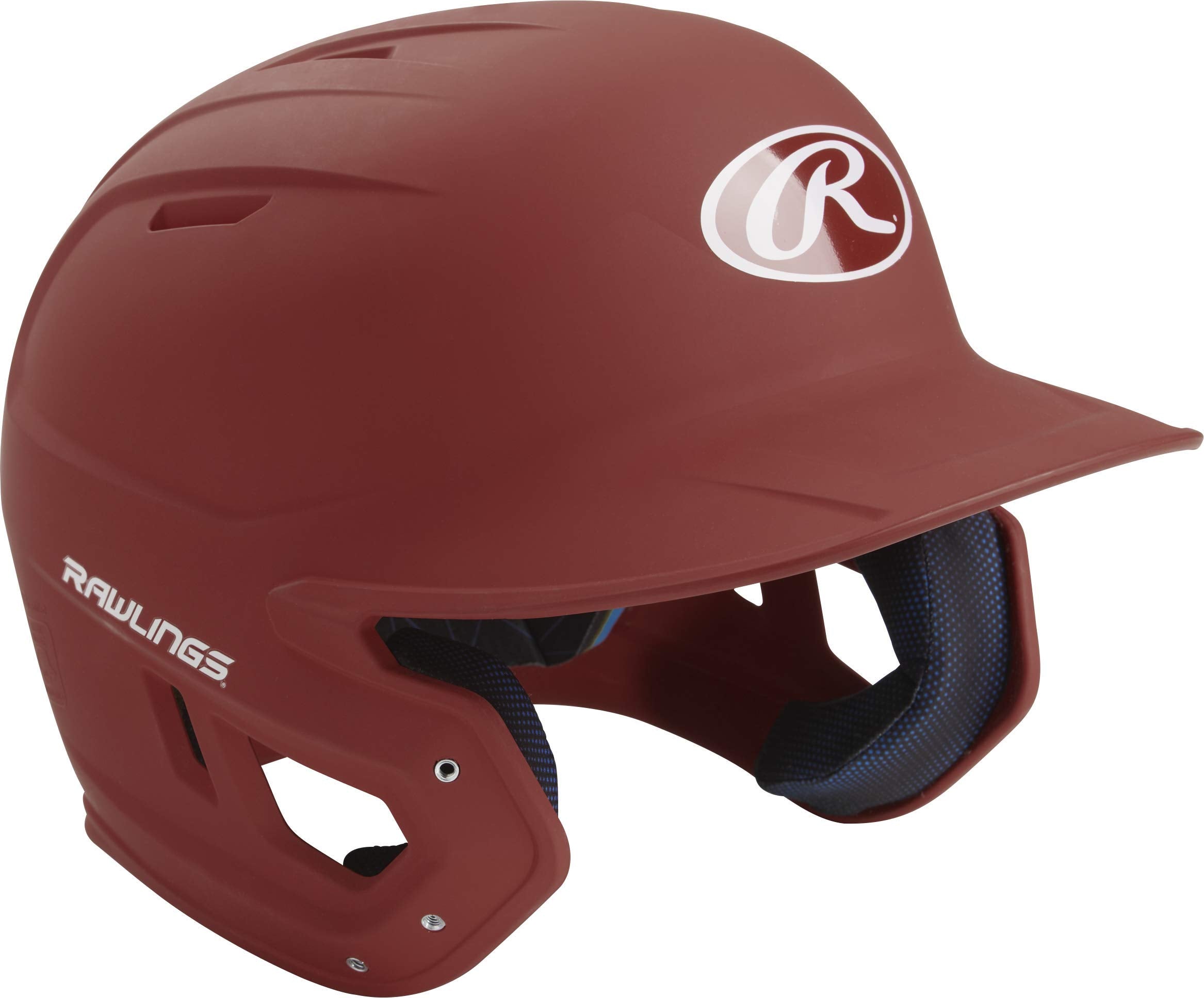 Rawlings | Mach Batting Helmet | Matte Cardinal | Junior (6 3/8'' - 7 1/8'')