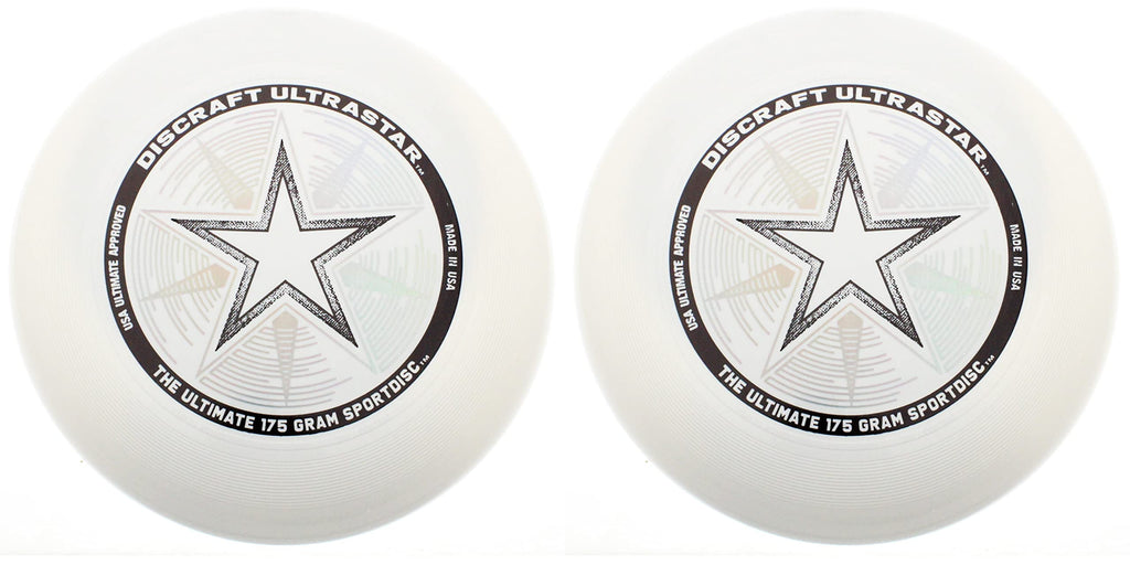 Discraft 175 Gram Ultimate Ultra-Star - 2 Pack (White)