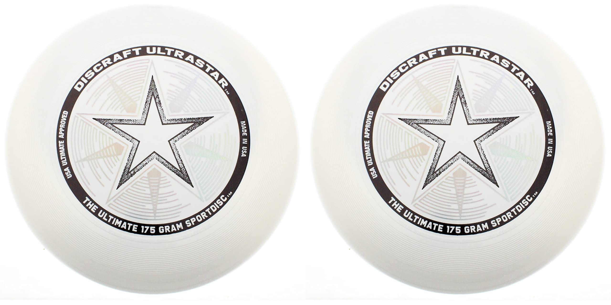 Discraft 175 Gram Ultimate Ultra-Star - 2 Pack (White)