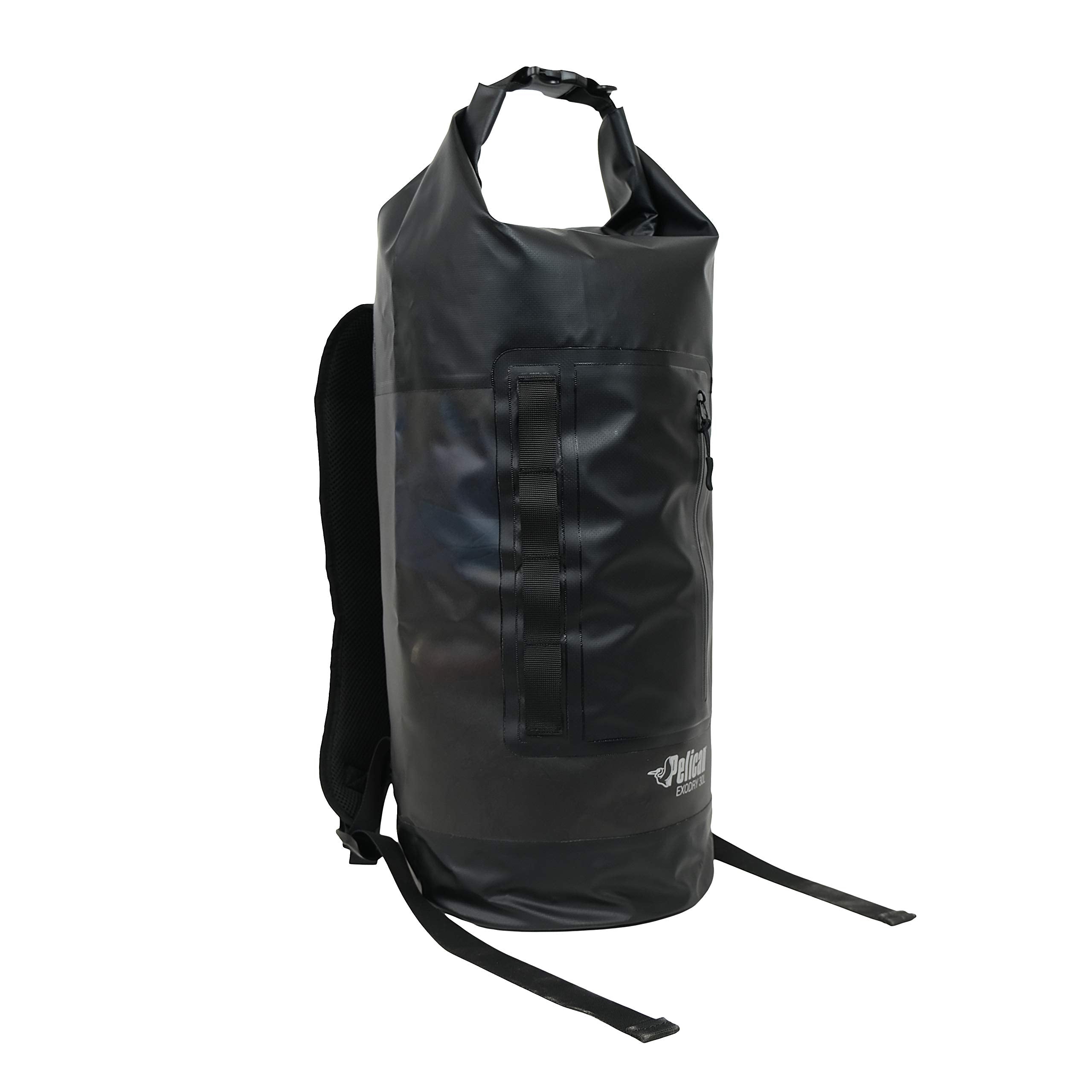 Pelican ExoDry 30L Large Drybag - Waterproof - Backpack-Type Shoulder Straps - Thick & Lightweight - Roll Top Compression - Keep
