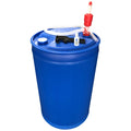 Augason Farms Water Treatment and Storage Kit, 55-Gallon Water Barrel, BPA Free, Liquid Water Treatment Drops, Siphon and Hand P