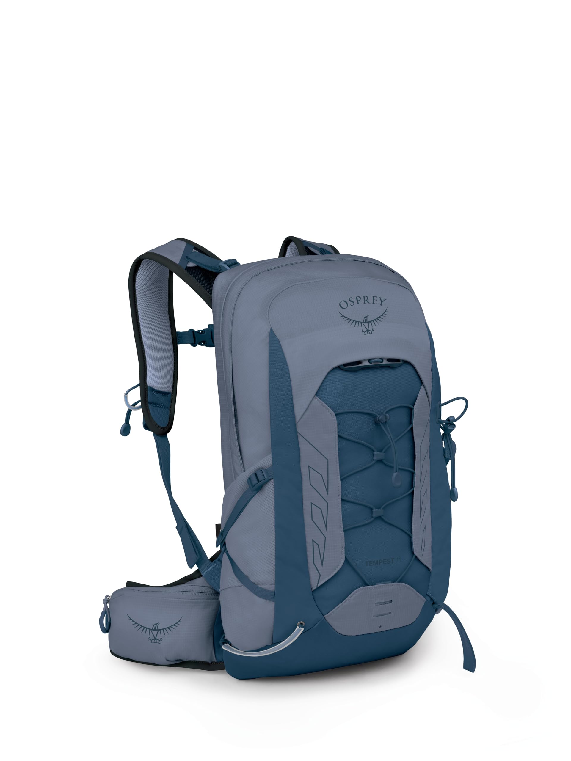 Osprey Tempest 11L Womens Lightweight Hiking Backpack - Small Daypack for Travel & Camping, Anchor Blue/Atlas