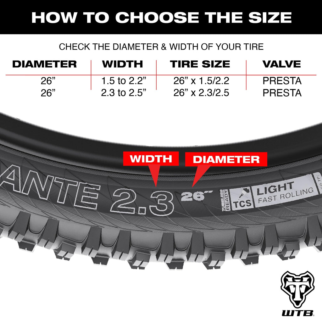 Wtb Presta 26 X 1.5/2Tube