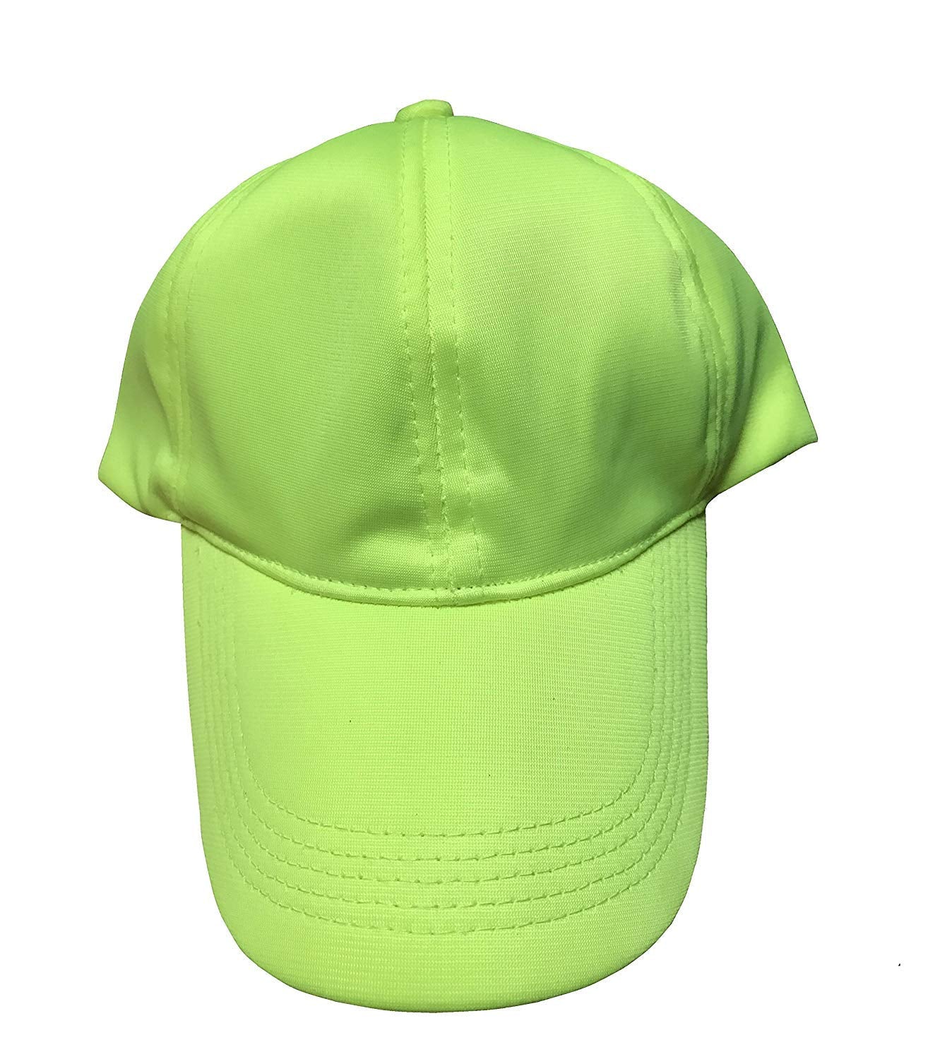 Engarc Sports Solid Neon Cap For Men Women Free Size (Green Neon)