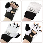 Punch Bag Training Gloves, Langray Taekwondo Karate Gloves For Sparring Martial Arts Boxing Training For Adults And Kids,White S