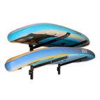 Storeyourboard Standup Paddleboard And Surfboard Storage Rack, 2 Sup Adjustable Wall Mount System, Heavy Duty Holds 200 Lbs