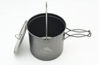 Toaks Titanium 1100Ml Pot With Bail Handle