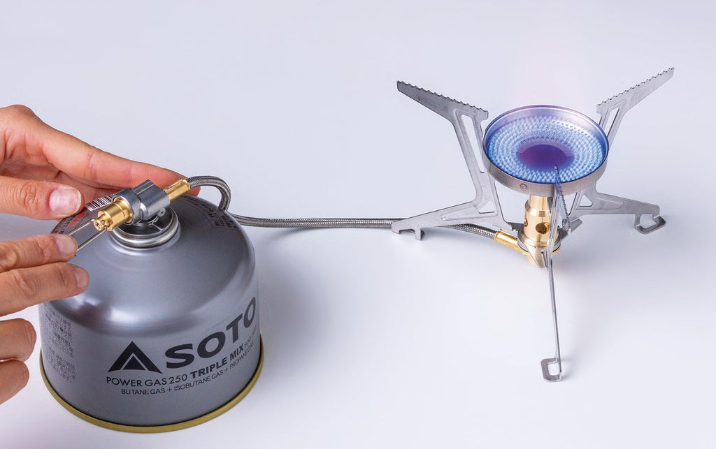 Soto Fusion Trek Detachable Camping Stove With Micro Regulator Valve System, Wind-Resistance Camp Stove For Outdoors, Camping, H