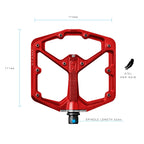 Crankbrothers Stamp 7 Large Red
