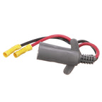 Attwood 8M4000953 Trolling Motor Power Plug, 2-Prong, Connects With 12-Volt, 24-Volt Or 36-Volt Motors