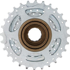 Sunrace 5-Speed Freewheel 14-28T, Silverblack