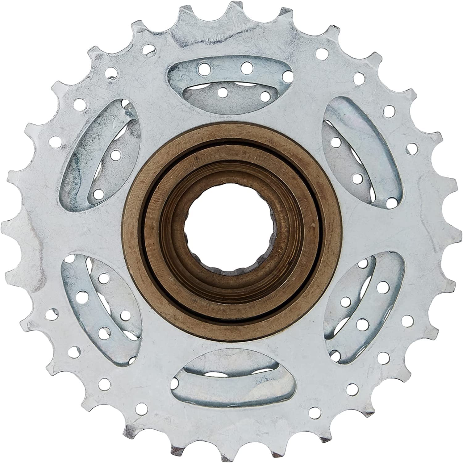 Sunrace 5-Speed Freewheel 14-28T, Silverblack