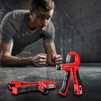 Kdg Wrist Strengthener 2 Pack(Red) Adjustable Resistance 10-130 Lbs Forearm Exerciser,Grip Strength Trainer For Muscle Building