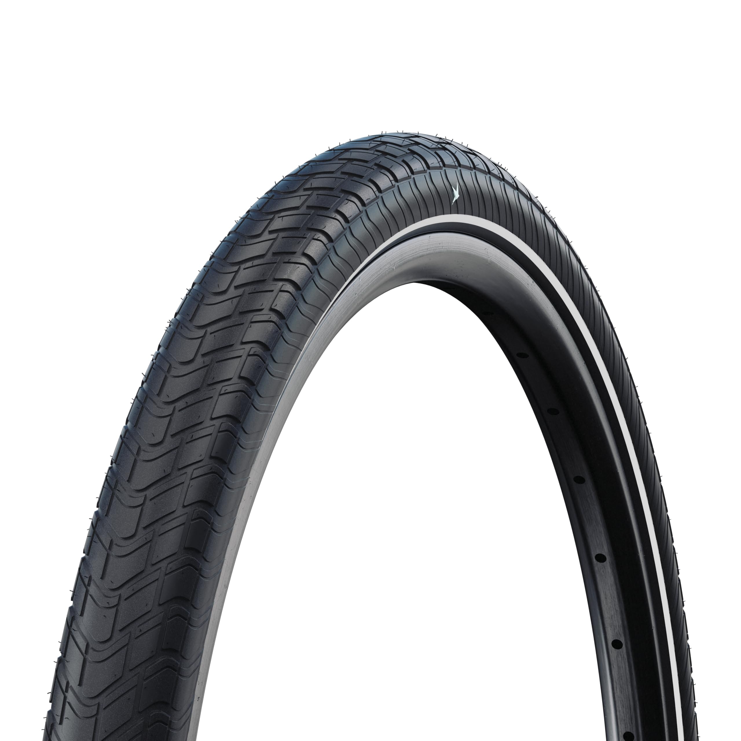 Schwalbe Motion Big Apple Bicycle tyre - Environmentally Friendly tyre - with ADDIX Green Compound - RaceGuard Puncture Protecti