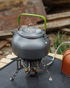 Dzrzvd Windproof Portable Backpacking Stove Burner,Piezo Ignition,Stove Adapter,Safe Pipeline,High-Power,Lightweight,Propane But