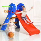 Honey Joy Toddler Slide, Freestanding Climber Slide Playset For Playground, Easy Setup, Sturdy Plastic Indoor Slide For Kids