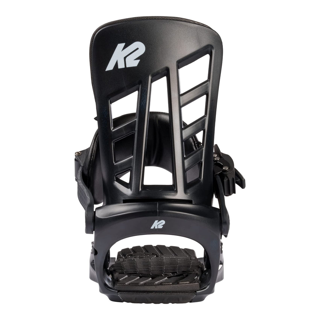 K2 Indy Mens Snowboard Bindings, Black, Xl