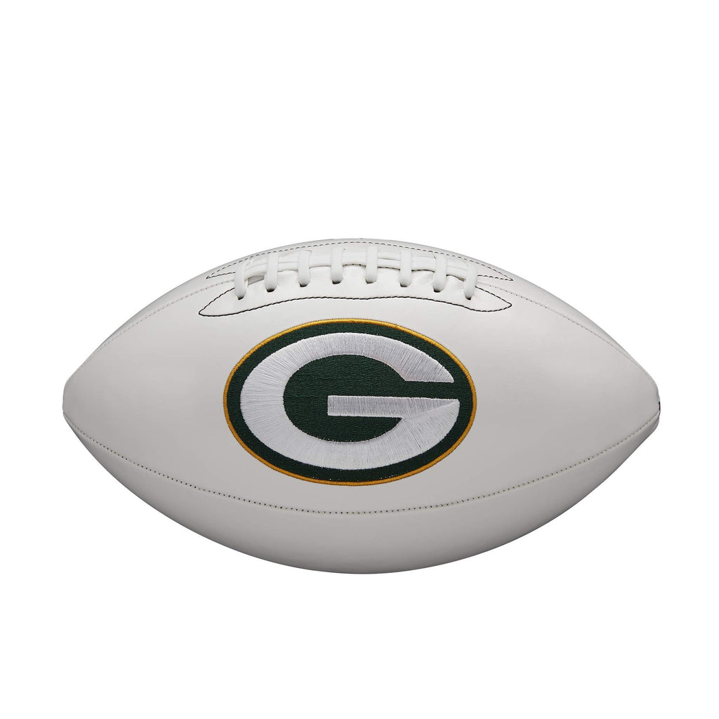 Wilson Nfl Live Team Autograph Football, Green Bay Packers