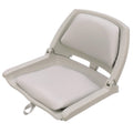 Attwood 98391Gy Padded Boat Seat, Gray, Molded Plastic Frame, 20 Inches W X 17 Inches D X 12 Inches H