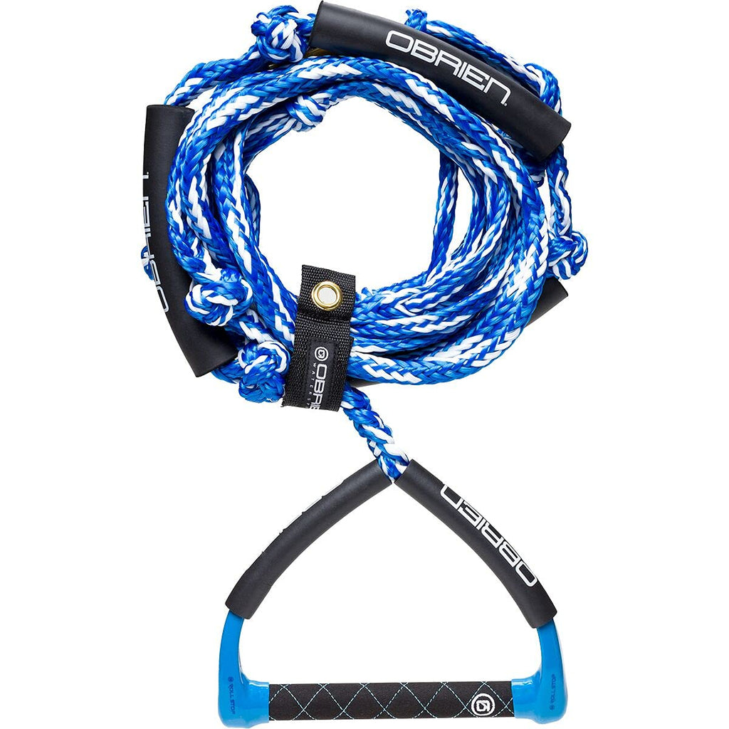 O'Brien Pro Wakesurf Rope 10 Foot W/Takeoffs, Blue