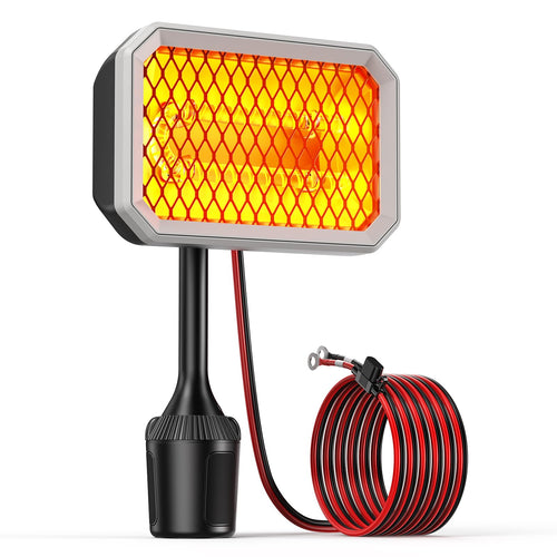 36V Electric Golf Cart Heater, 400W Carbon Fiber Heater Hardwired to Battery for/Club Car/EZGO/Yamaha, Safe & Warmth, Fast Heati