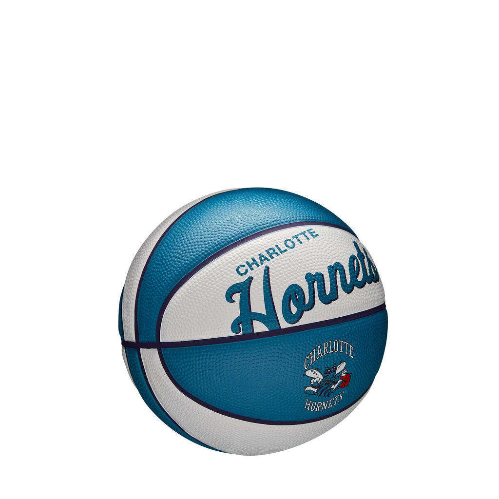 Wilson Nba Team Retro Mini Basketball - Charlotte Hornets