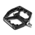 Rockbros Mountain Bike Pedals Flat Mtb Pedals Nylon Fiber Bicycle Platform Pedals For Road Mountain Bmx Mtb Bikes Black
