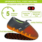 Foot Warmer, Electric Foot Warmer With 5000Mah Battery, Heated Slippers Women Men, Heated Foot Warmer With Smart Dual Independen