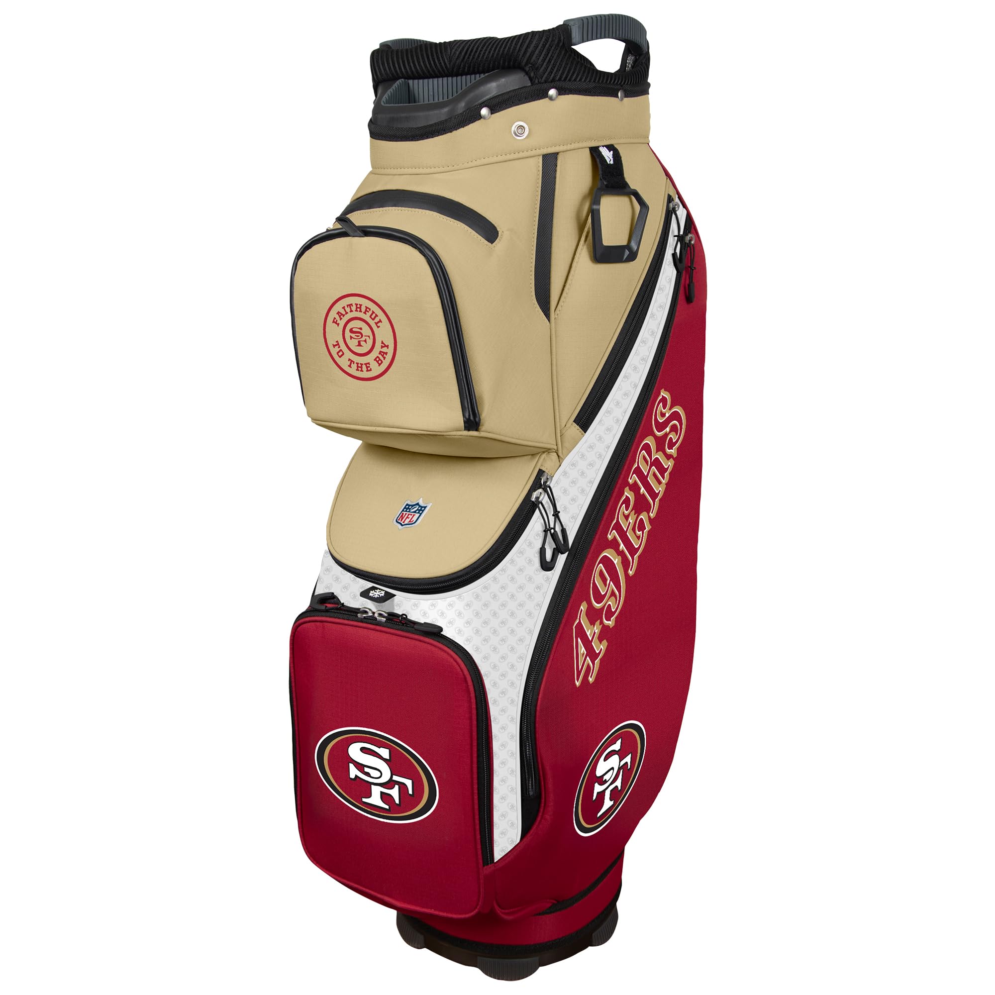 Team Effort Clubhouse Cooler Cart Bag NFL San Francisco 49ers
