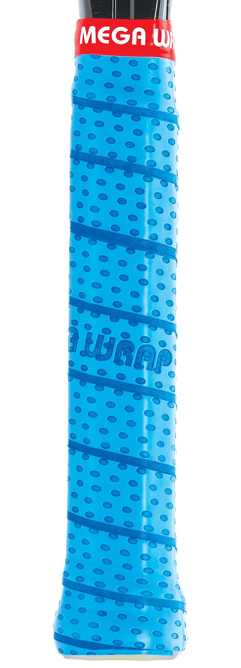 Tourna Mega Wrap Tennis Replacement Grip, Blue
