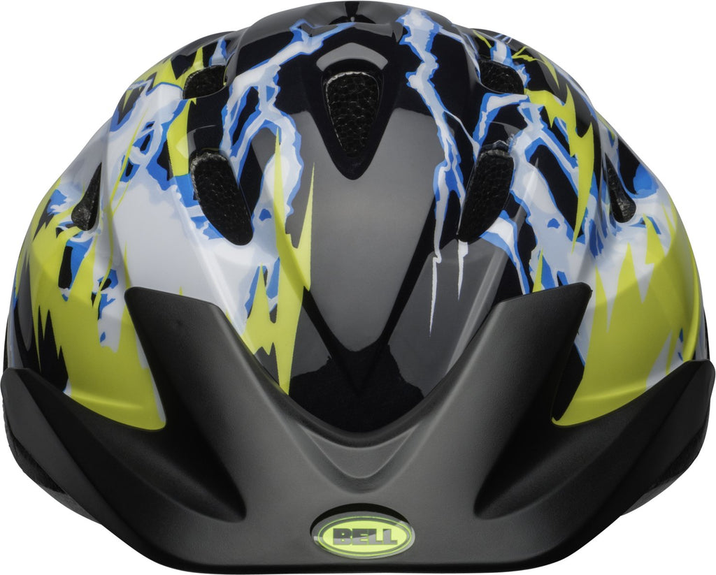 Bell Child Rally Bike Helmet - Lightning Black & Yellow