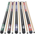 Kmise Pool Stick Set of 5, 58 Inch Pool Cue Stick,Snooker Play Billiard Pool Sticks for Men Professional,17oz 18oz Pool Stick fo