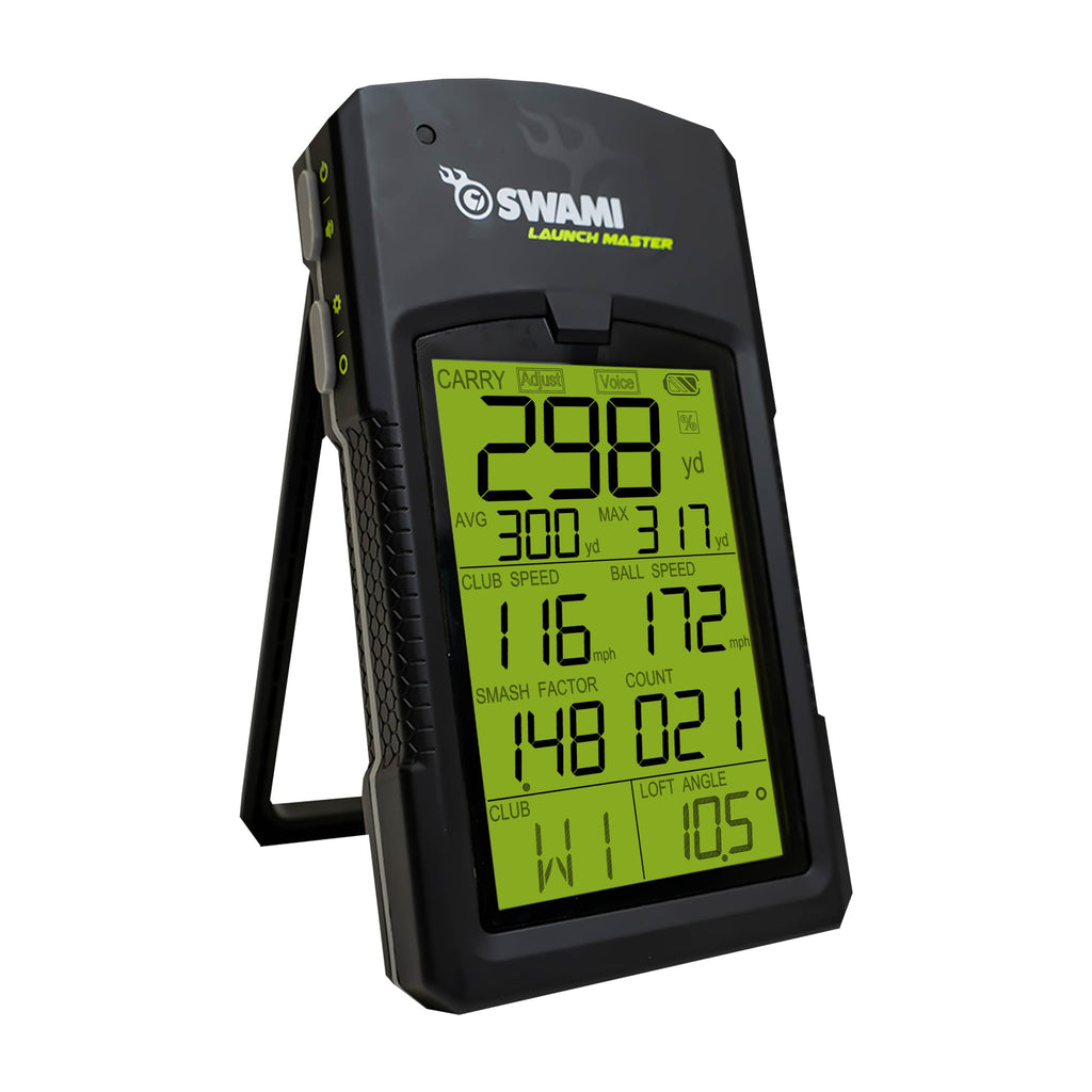 Izzo Golf Swami Launch Master Golf Launch Simulator - Golf Training Aid, Standard