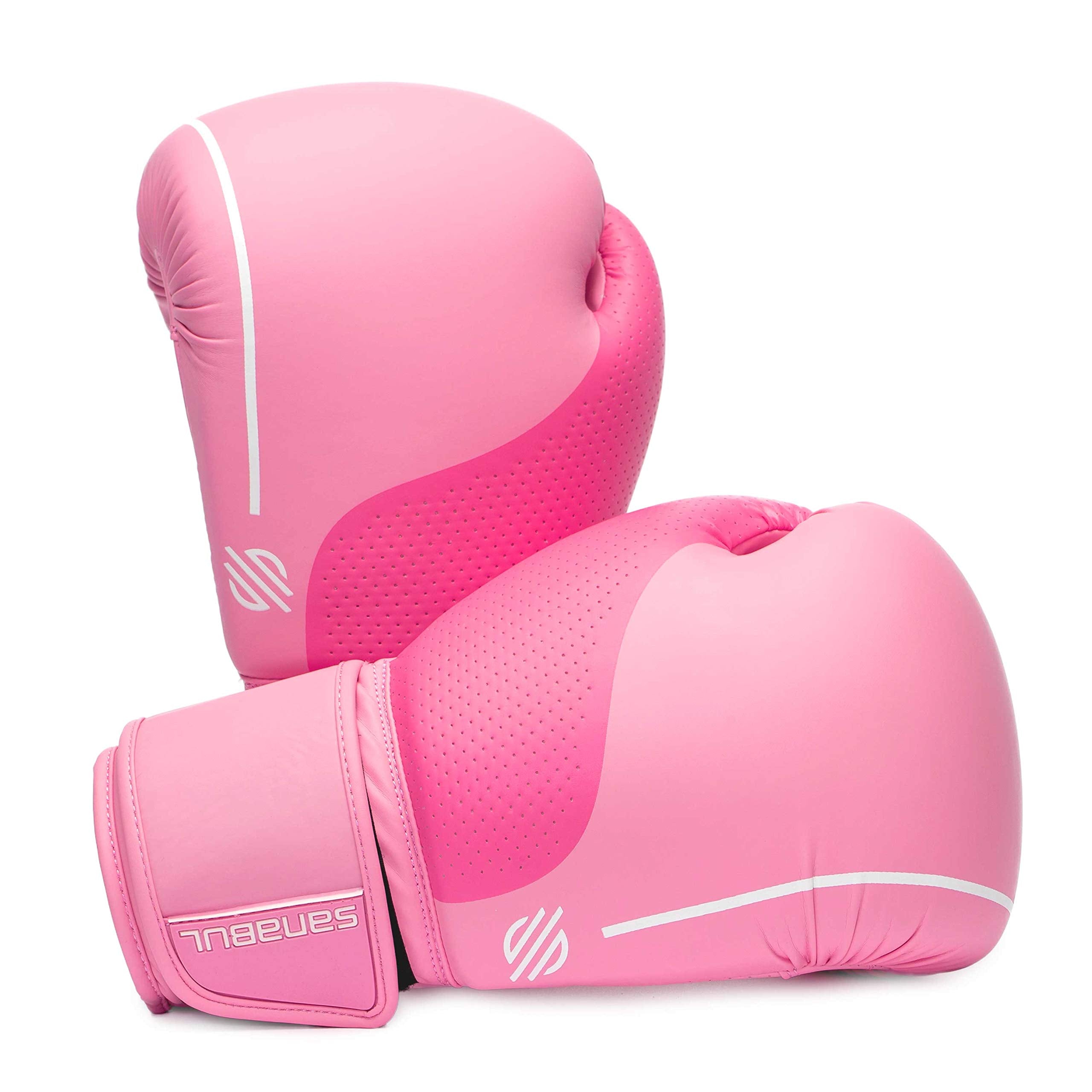 Sanabul Womens Easter Egg Boxing Gloves (Coral, 8 Oz)