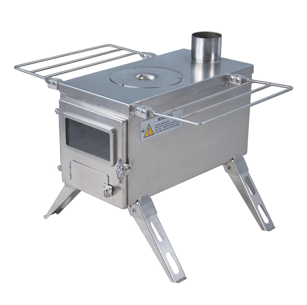 Winnerwell Nomad Medium Tent Stove  Tiny Portable Wood Burning Stove For Tents, Shelters, And Camping  800 Cubic Inch Firebox  P