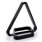 Ownmy Set Of 2 Black Wooden Billiard Ball Racks Set, Vintage Solid Wood Billiard 8-Ball Triangle Rack And 9-Ball Diamond Rack Ta