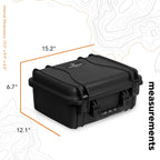 Seahorse 520 Heavy Duty Protective Dry Box Case With Accuform Foam - Tsa Approved/Mil Spec / Ip67 Waterproof/Usa Made For Camera