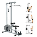Yes4All LAT Pull Down Machine and Cable Row Tower With Additional Pulley, High & Low Pulley Stations