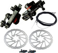 Wiroj Bluesunshine Mtb Bb8 Mechanical Disc Brake Front And Rear 160Mm Whit Bolts And Cable