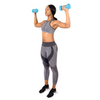 Prosourecefit Set Of Two Neoprene Dumbbells, Sky Blue, 7 Pounds (Ps-1147-Neo-Sky)